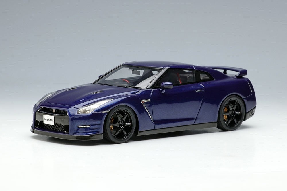 Make Up EIDOLON EM683D 1/43 Nissan GT-R Track Edition Nismo Aurora Flare Blue