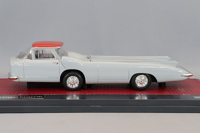 Matrix MX50302042 1/43 Holtkamp Cheetah Race Transporter 1961 Red/Grey Resin