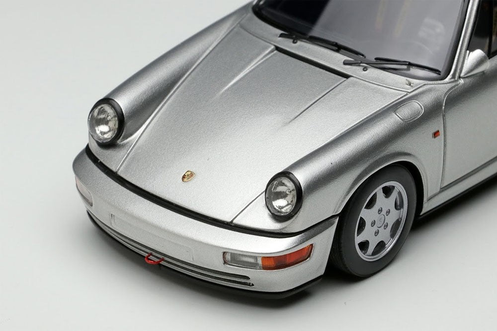 Make Up VISION VM164D 1/43 Porsche 911 964 Carrera 4 Lightweight 1990 Silver