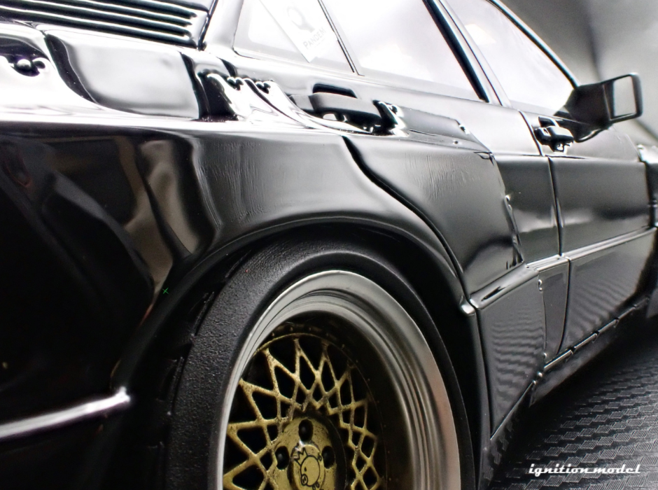 Ignition Model IG3769 1/18 Pandem 190 Black Widebody