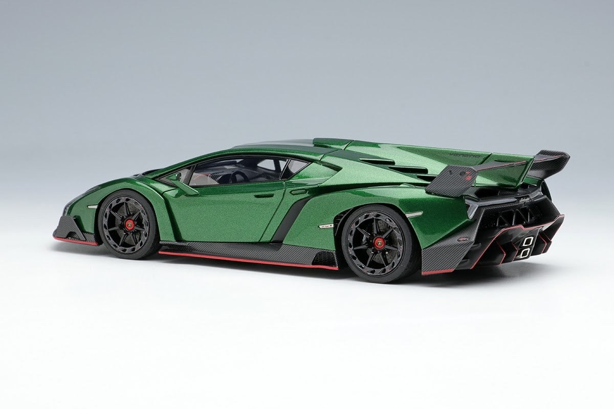 EIDOLON EM449G 1/43 Lamborghini Veneno 2013 Verde Hermes Resin