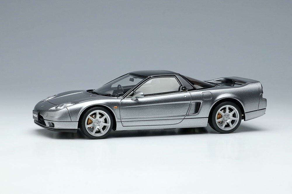 Make Up EIDOLON EM585B 1/43 Honda NSX NA2 2001 Silverstone Metallic Resin Model
