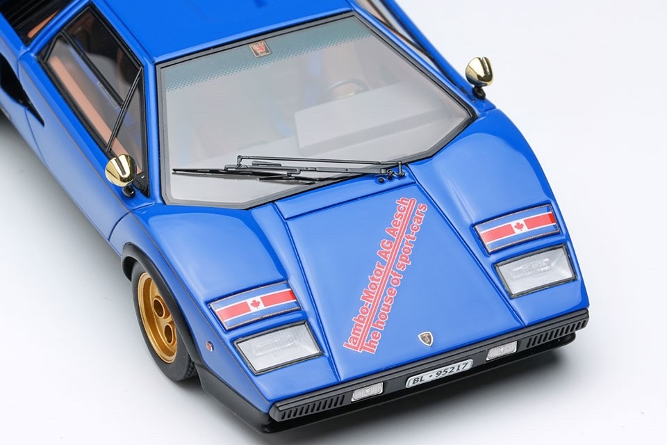 Make Up EIDOLON EM440C 1/43 Lamborghini Countach LP500S Walter Wolf 2nd 1976