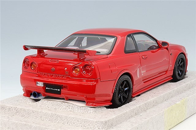 MOTORHELIX FS-M83411 1/18 Nissan Skyline GT-R R34 Active Red