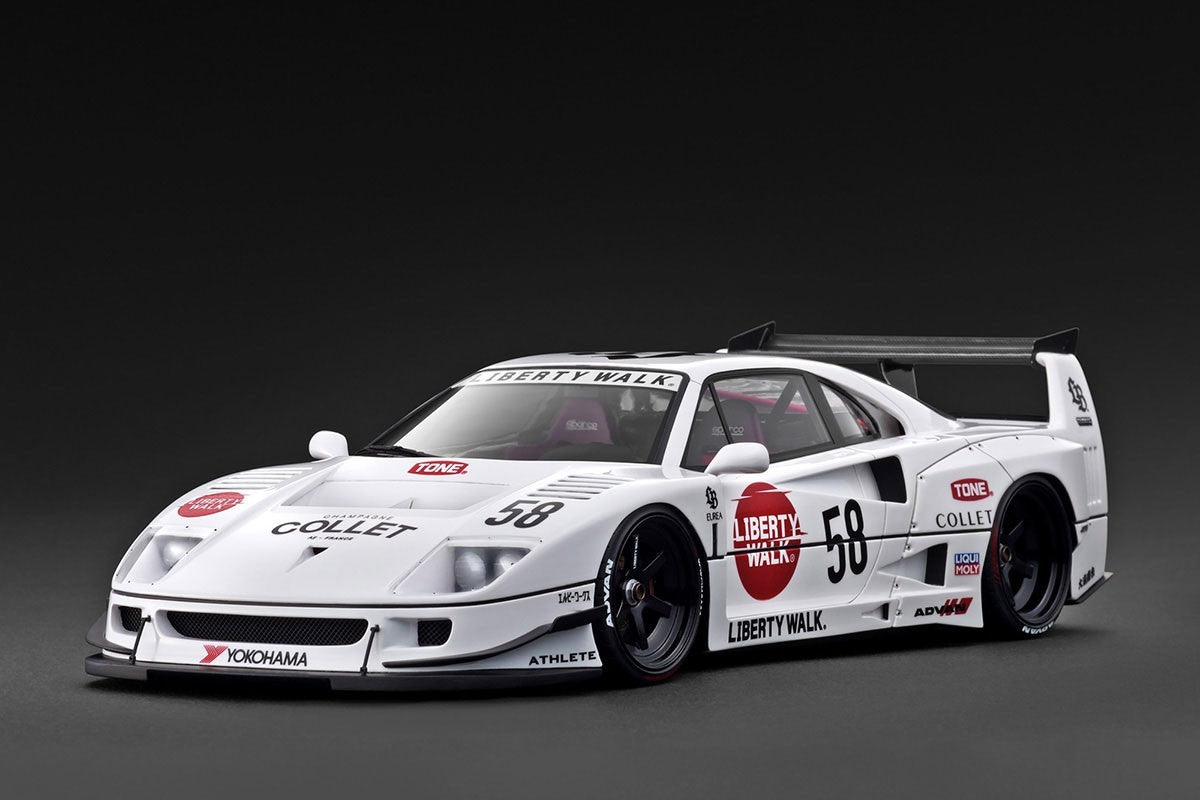 Ignition Model IG3788 1/18 LB-WORKS 40 White Liberty Walk Resin