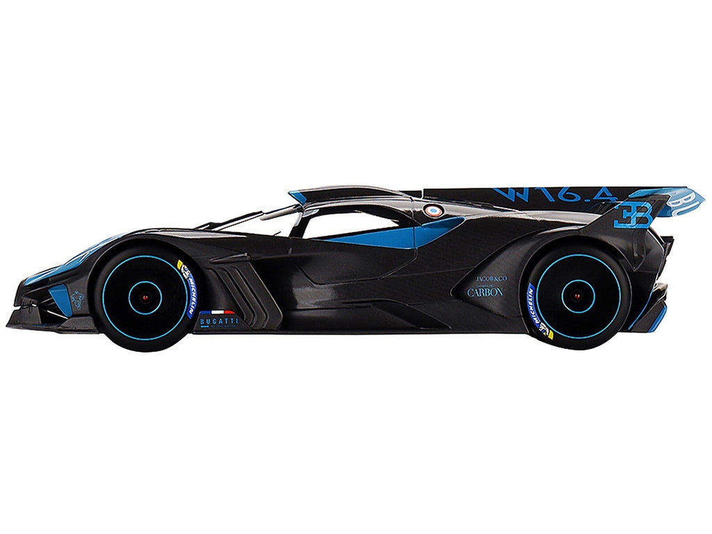 Top Speed TS0434 1/18 Bugatti Bolide Presentation Model Blue Resin Car