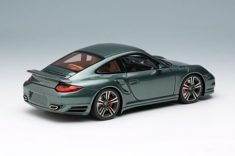 Make Up Eidolon EM619E 1/43 Porsche 911 (997.2) Turbo 2010 Malachite Green
