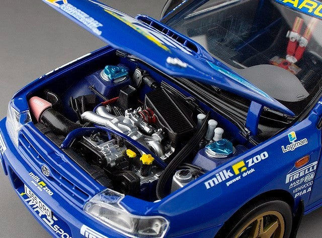 Sun Star SS5529 1/18 Subaru Impreza 555 Rally 2023 #15 Diecast