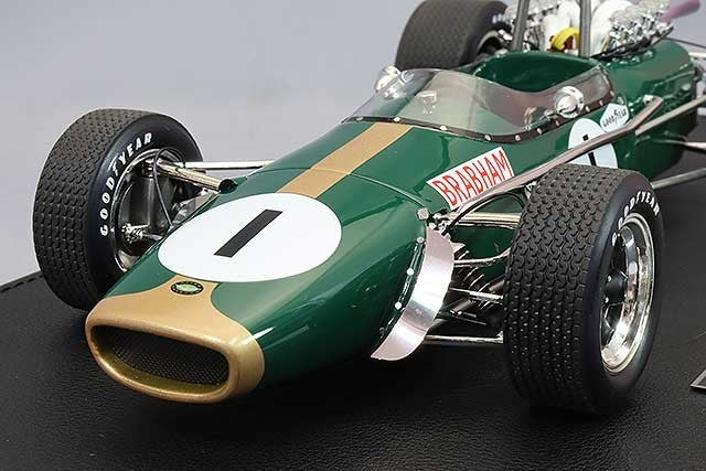 TOPMARQUES GRP122A 1/18 Brabham BT24 1967 Mexico GP #1 Resin