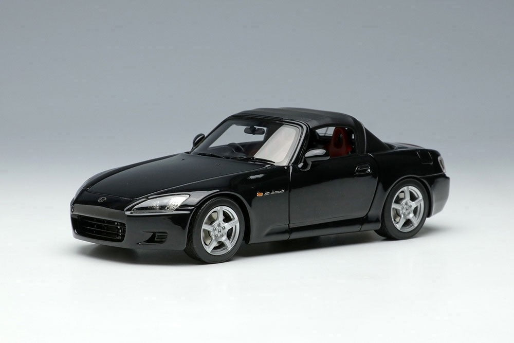 Make Up EIDOLON EM667C 1/43 Honda S2000 AP1 1999 Berlina Black Resin Model Car