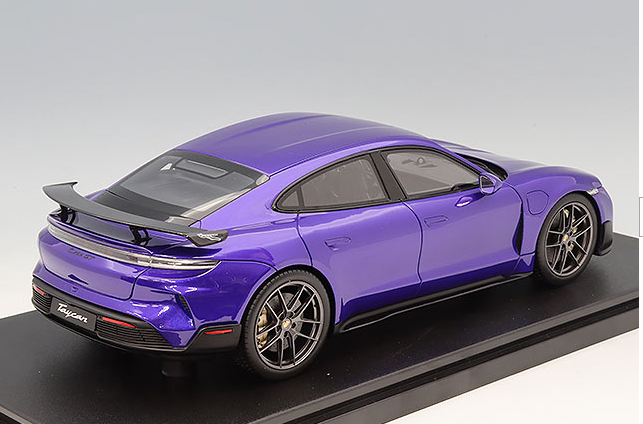 GT Spirit GTS520 1/18 Porsche Taycan Turbo GT EV 2023 Purple Resin