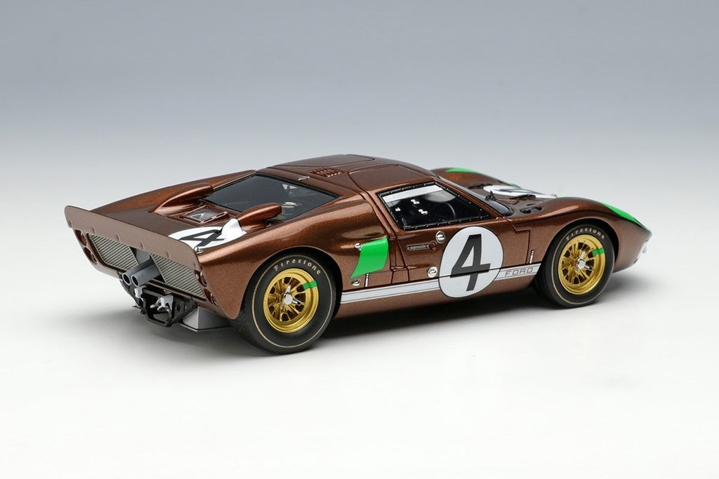 Make Up EIDOLON EM301E 1/43 Ford GT40 Mk.II Holman-Moody 1966 Le Mans 24H #4