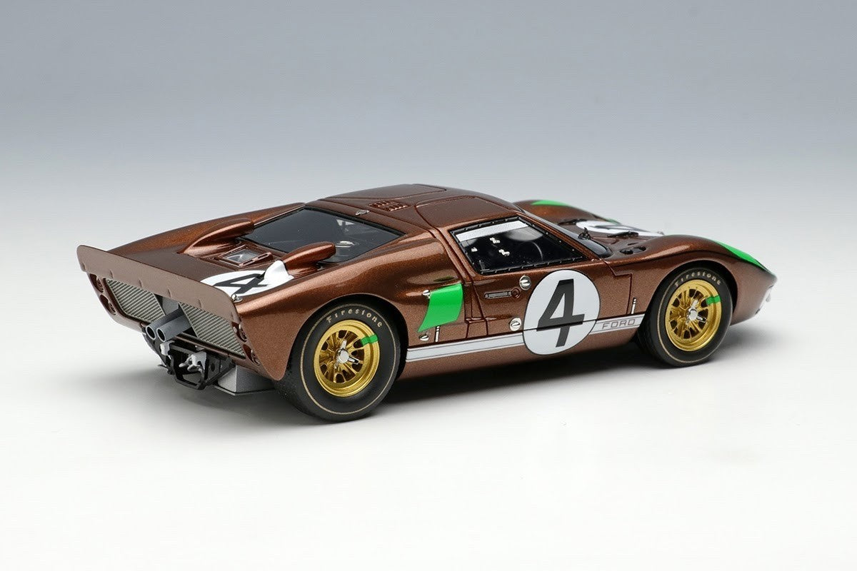 Make Up EIDOLON EM301E 1/43 Ford GT40 Mk.II Holman-Moody 1966 Le Mans 24H #4