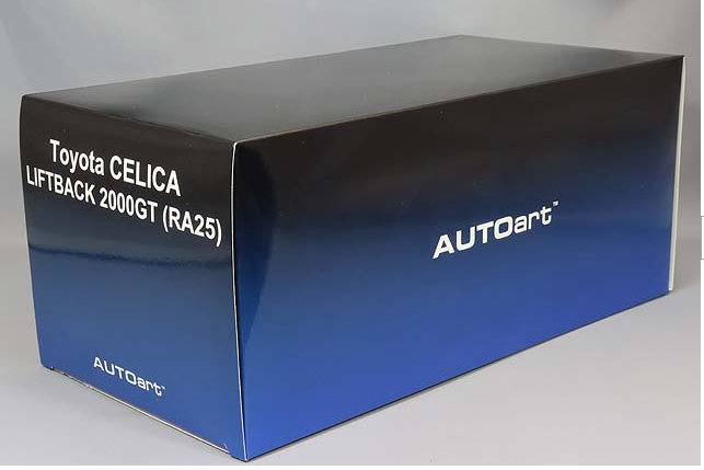 AUTOart 78769 1/18 Toyota Celica 2000GT RA25 1973 Dark Purple Met