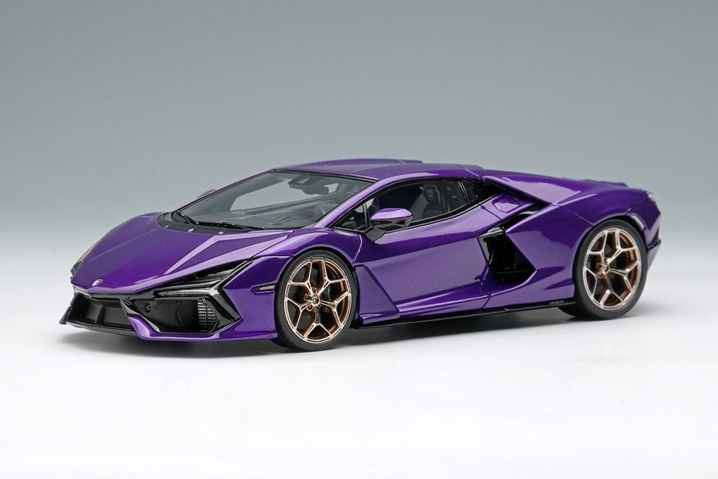 Make Up EIDOLON EM739D 1/43 Lamborghini Revuelto 2024 Viola Pasifae/Black