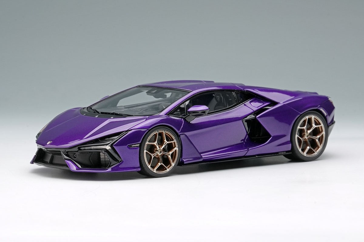Make Up EIDOLON EM739D 1/43 Lamborghini Revuelto 2024 Viola Pasifae/Black