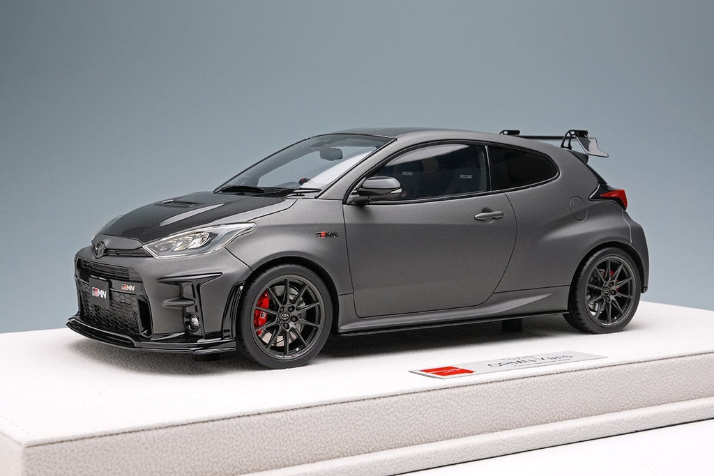 EIDOLON EML133A 1/18 Toyota GRMN Yaris Circuit Package 2022 Matte Steel