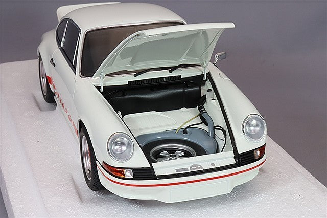 AUTOart 78030 1/18 Porsche 911 Carrera 2.7 RS Grand Prix White Red Stripe