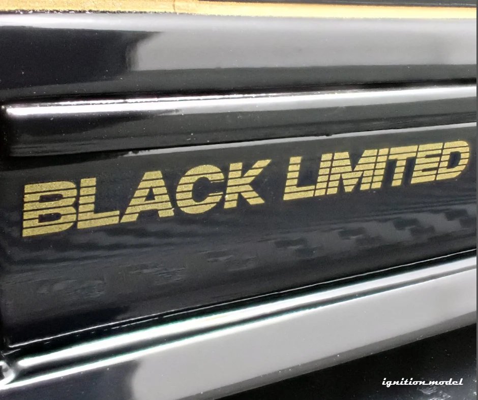 Ignition Model IG3490 1/18 Toyota Sprinter Trueno AE86 Black Limited Resin