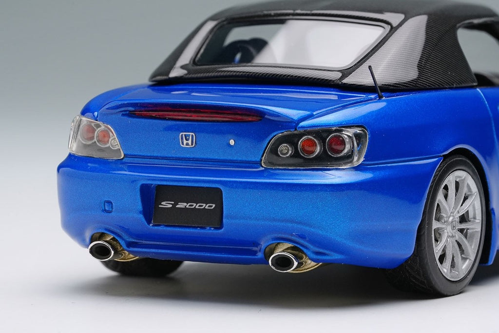 Make Up EIDOLON EM729A 1/43 Honda S2000 20th AP2 Bermuda Blue Pearl