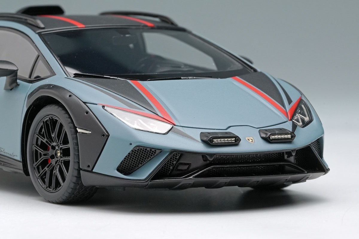 EIDOLON EM738H 1/43 Lamborghini Huracan Sterrato 2024 Grigio Vulcano Stripe Resi