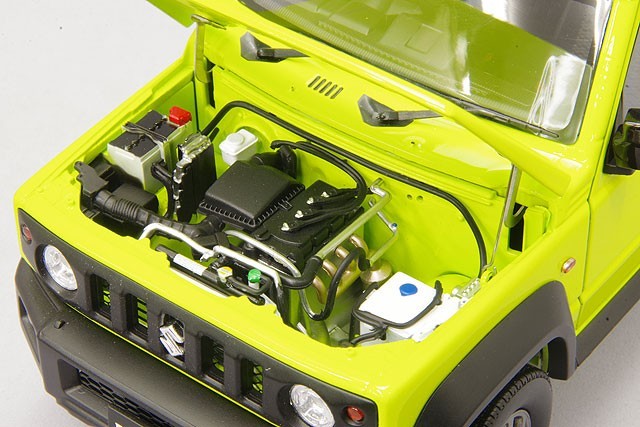 BM CREATIONS BMC18B0008 1/18 Suzuki Jimny JB74 Yellow Die-cast