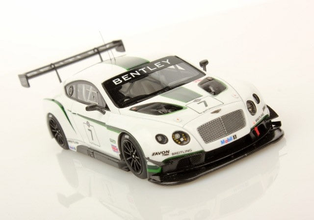 Looksmart LSBT04 1/43 Bentley Continental GT3 2013 Gulf 12 Hours Debut Resin
