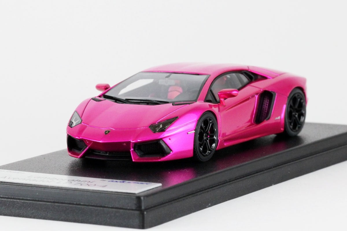 Looksmart LS384G 1/43 Lamborghini Aventador LP700-4 2011 Metallic Pink Ltd 49