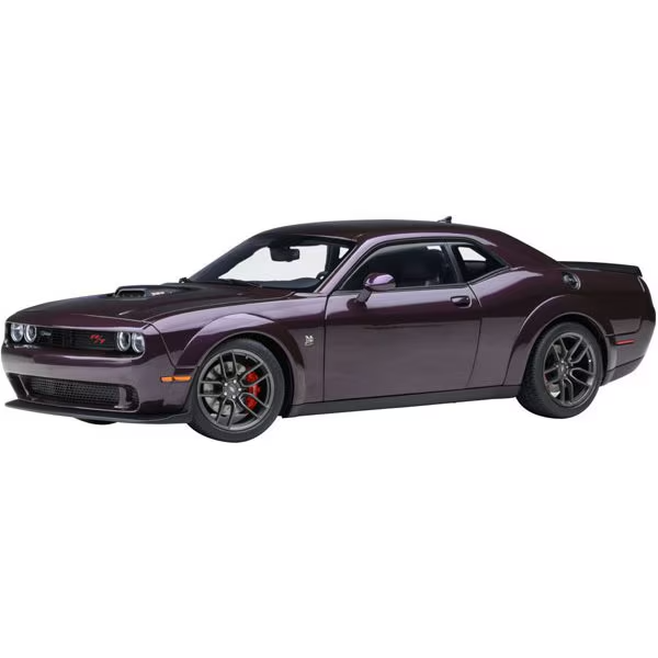 AUTOart 71771 1/18 Dodge Challenger R/T Scat Pack Widebody 2022 Hell-Raisin Meta