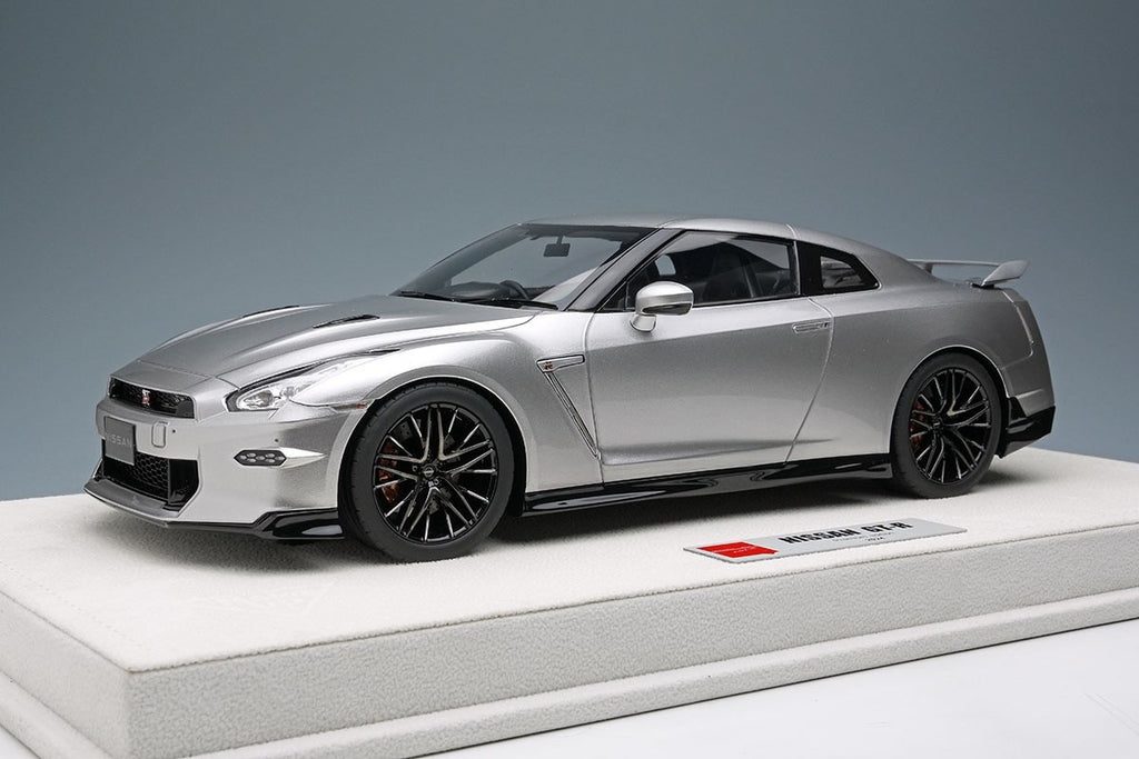 Make Up EIDOLON EML083C 1/18 Nissan GT-R Premium Ed 2024 Ultimate Metal Silver