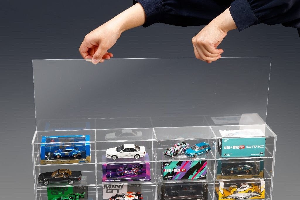 Hobby Japan HJC001 Diecast Display Showcase Case L Size for 1/64 MINI GT HJ64