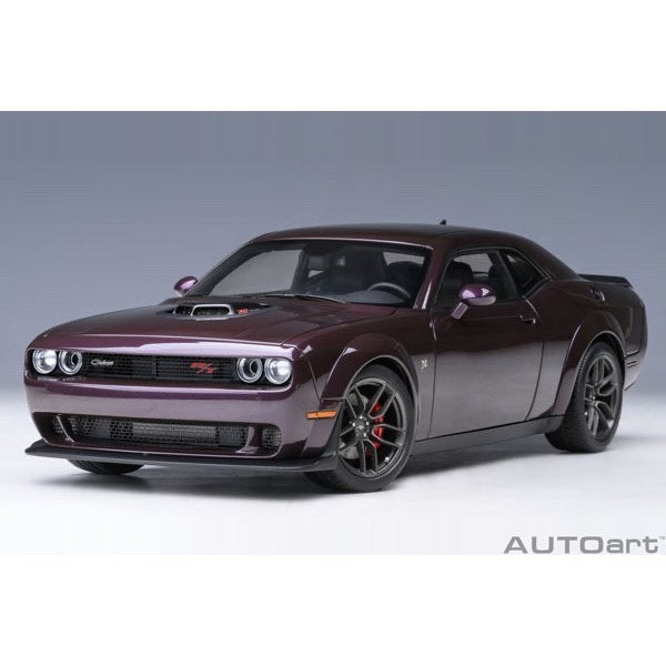 AUTOart 71771 1/18 Dodge Challenger R/T Scat Pack Widebody 2022 Hell-Raisin Meta