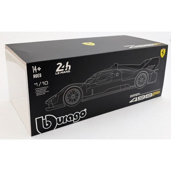 FERRARI 499P #50 WINNER "24H LE MANS" (2024) 1/18 DIECAST MODEL BY BBURAGO 16303