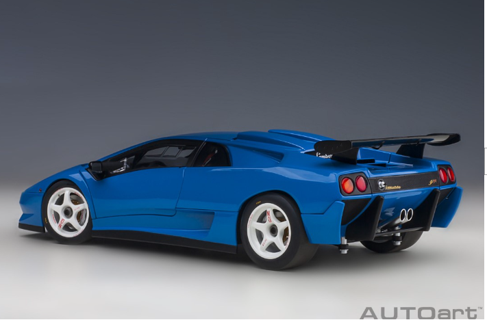 AUTOart 79148 1/18 Lamborghini Diablo SV-R Bleu Le Mans Composite