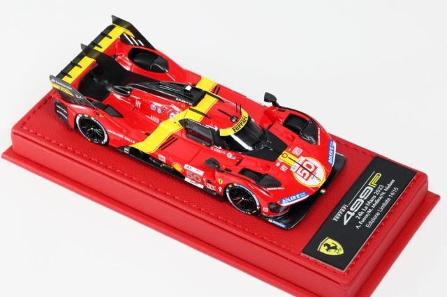 BBR Deluxe C287BDL 1/43 Ferrari 499P Le Mans 2023 No.50 Red Base Ltd 15pcs