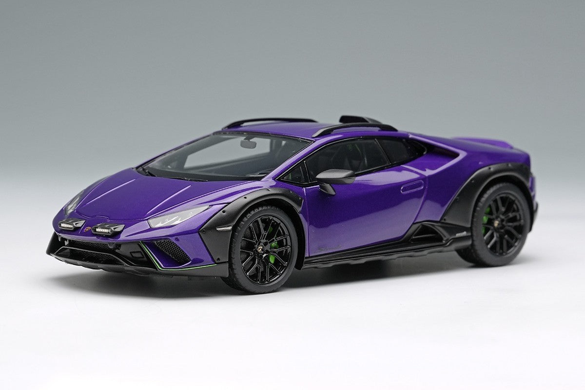 EIDOLON EM738E 1/43 Lamborghini Huracan Sterrato 2024 Viola Pasifae Resin Car