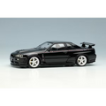 Make Up EIDOLON EM436D 1/43 Nissan Skyline GT-R BNR34 NISMO R-tune Black Pearl