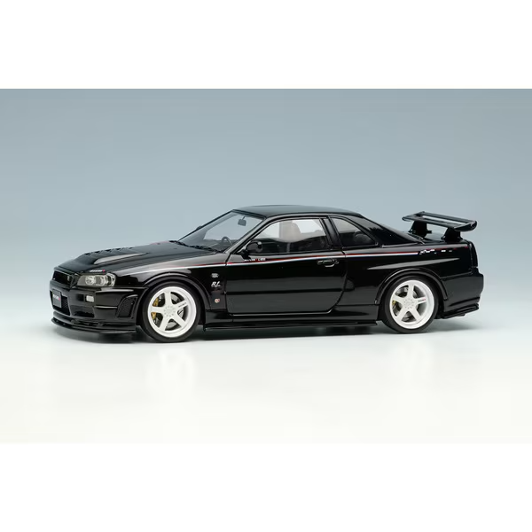 Make Up EIDOLON EM436D 1/43 Nissan Skyline GT-R BNR34 NISMO R-tune Black Pearl