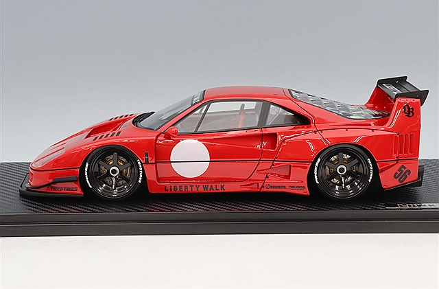 Ignition Model IG3754 1/18 LB-WORKS 40 Red Widebody