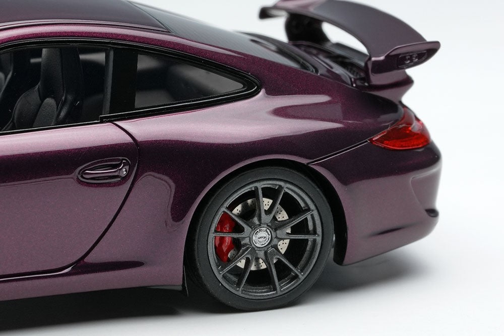 EIDOLON EM602H 1/43 Porsche 911 997.2 GT3 2010 Amethyst Metallic Resin Ltd 50pcs