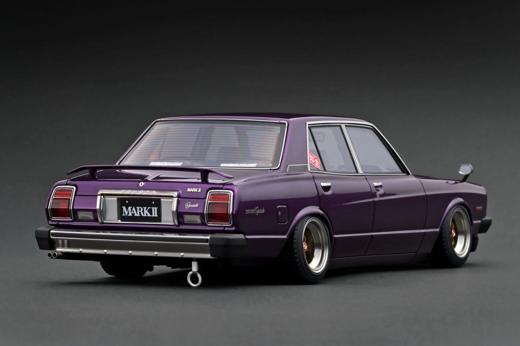 Ignition Model IG3431 1/18 Toyota Mark II Grande MX41 Shakotan Purple Resin