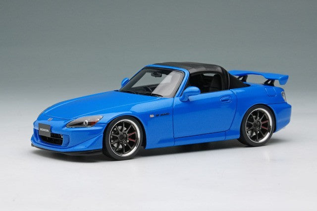 EIDOLON EM829A 1/43 Honda S2000 AP2 Type-S 2007 Apex Blue Pearl Limited 50pcs