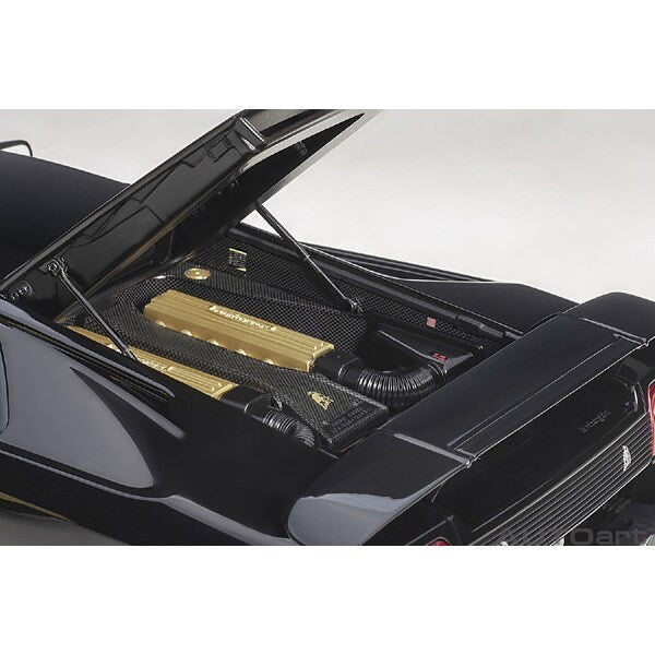 AUTOart 79159 1/18 Lamborghini Diablo SE30 Deep Black Metallic Die-Cast Model