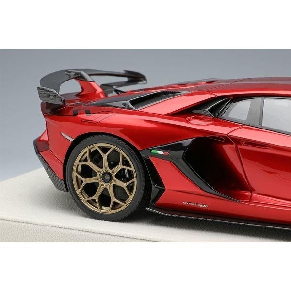 EIDOLON EML025C 1/18 Lamborghini Aventador SVJ 2018 Candy Red / Leighton Wheels