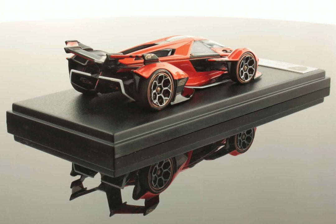 Looksmart LS515B 1/43 Lamborghini V12 Vision Gran Turismo 2019 Arancio Resin