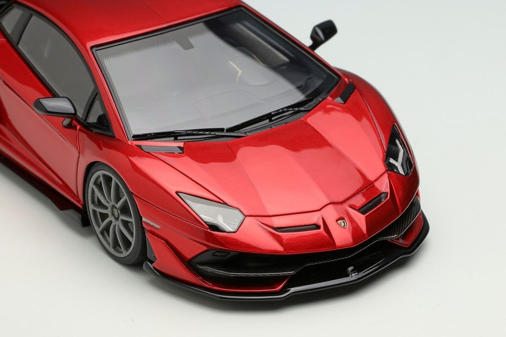 EIDOLON EM513A 1/43 Lamborghini Aventador SVJ 2018 Rosso Efesto Resin
