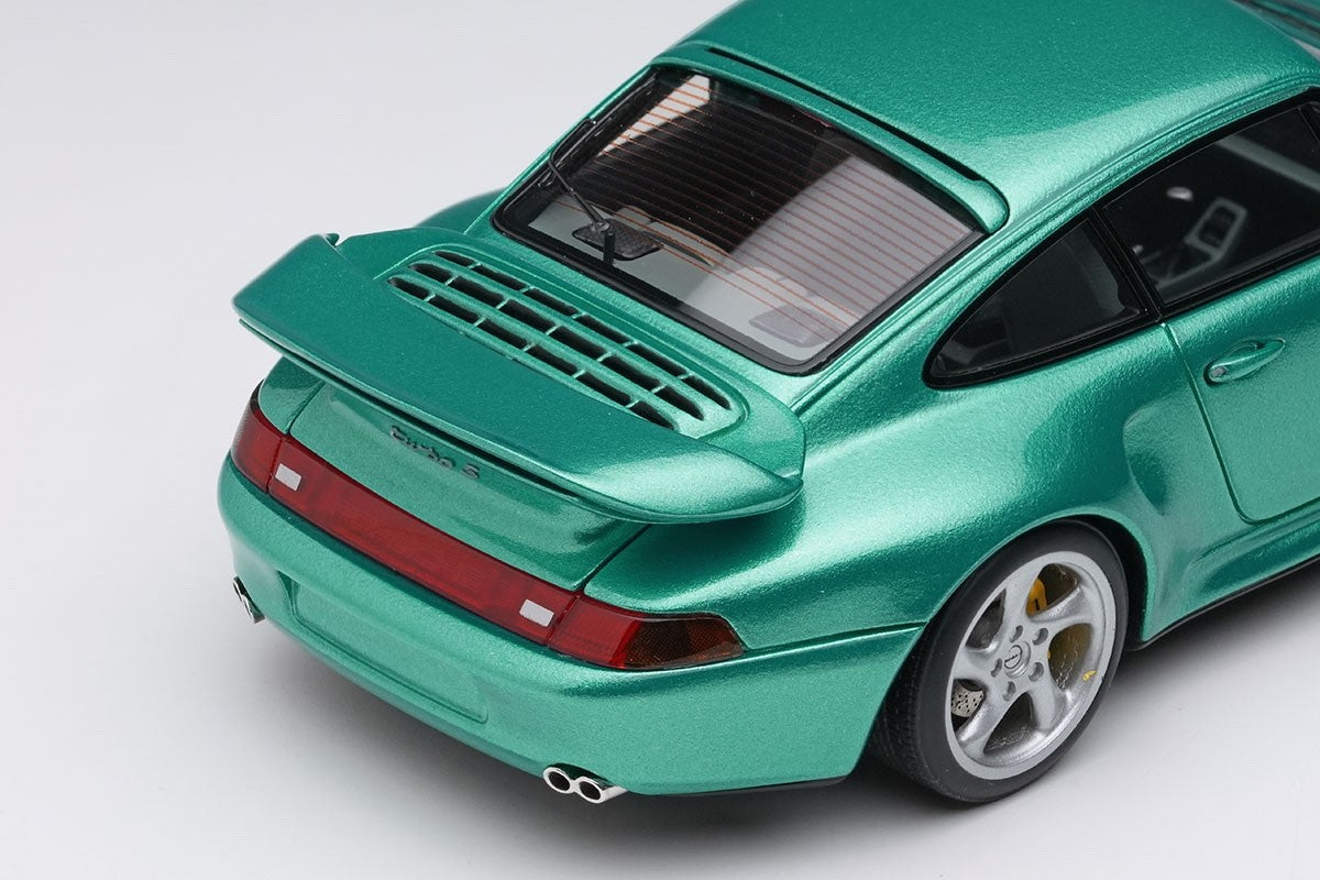 VISION VM113F 1/43 Porsche 911 (993) Turbo S 1996 Ocean Jade Metallic Resin