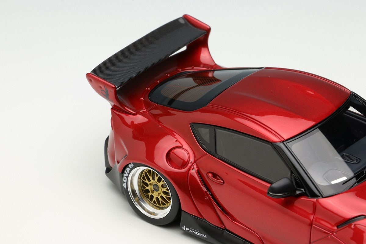 Make Up EIDOLON RB006B 1/43 Toyota Pandem GR Supra Ver1 Candy Red 2019