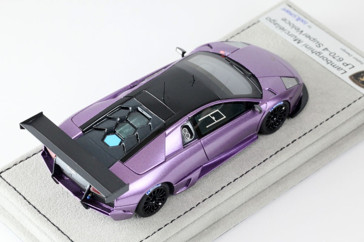 Looksmart LS379UN 1/43 Lamborghini Murcielago R-SV 2009 Matt Violet Ltd 25pcs