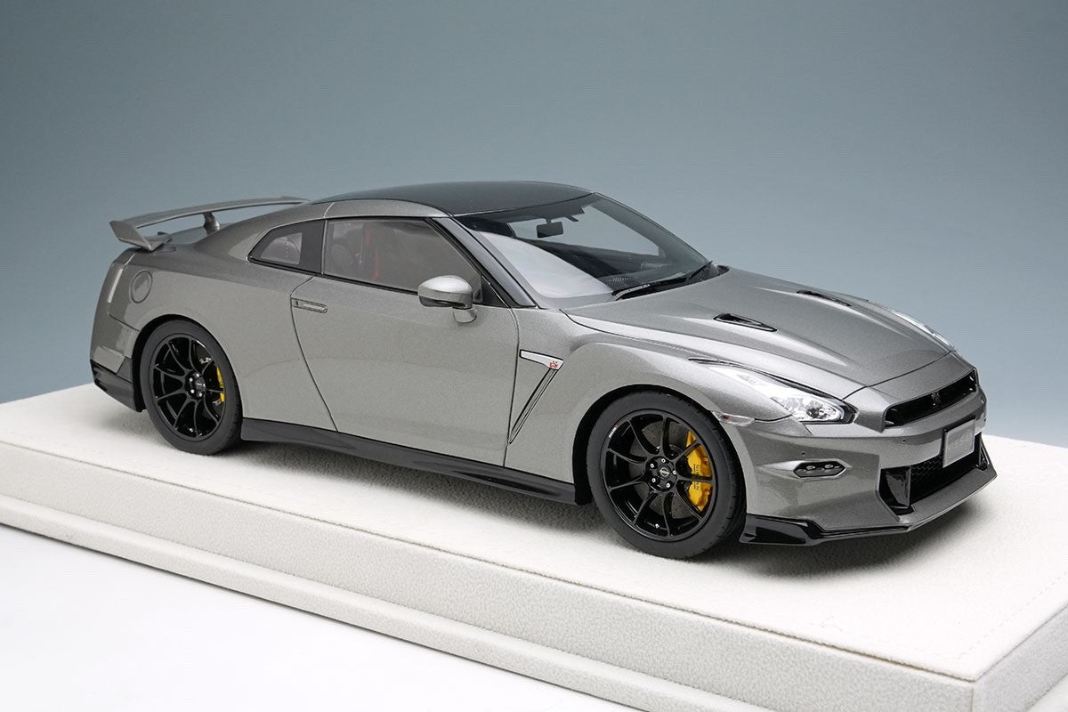 EIDOLON EML084E 1/18 Nissan GT-R NISMO T-spec Track Edition 2024 Dark Metal Gray